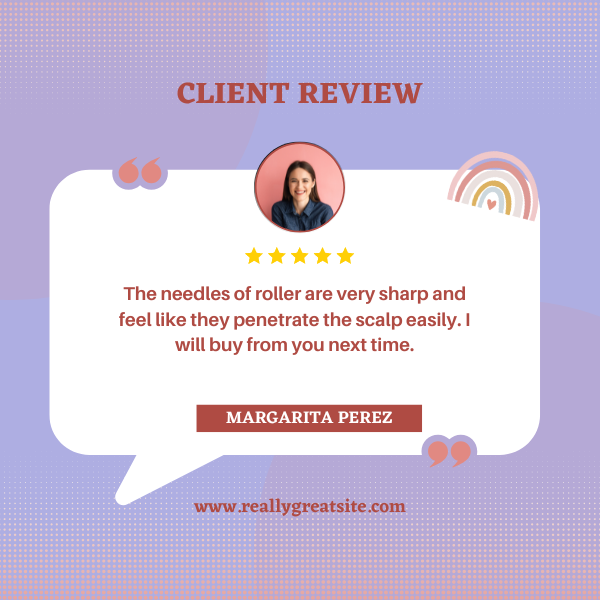 derma pen for hair loss customer feedback